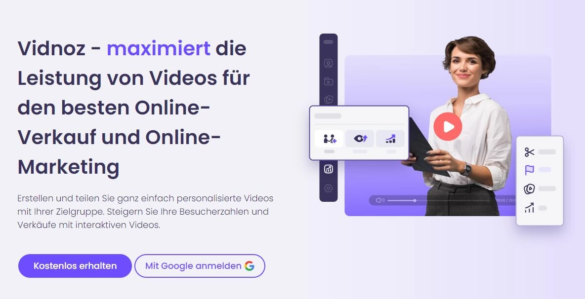 Vidnoz Flex - Video in PowerPoint einfügen
