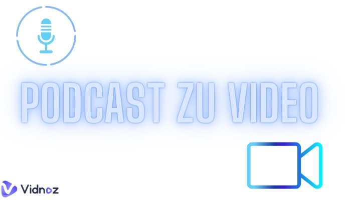 4 KI-Tools zur Konvertierung von Podcasts in Videos: Erstellen Sie ganz einfach Video-Podcast